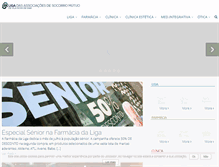 Tablet Screenshot of ligagaia.pt